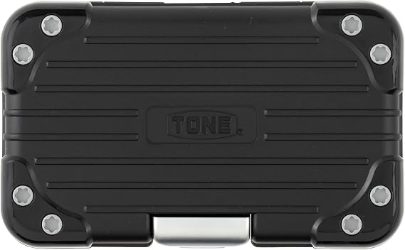 TONE N-S1183SSP Socket Wrench Set, 1/4 inch 6.35 mm Drive Angle, Black, 11 Pieces