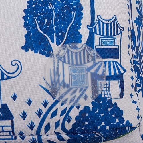 Mochila Xodo Farm, Feminina, Azulejo Macau Tam. Único