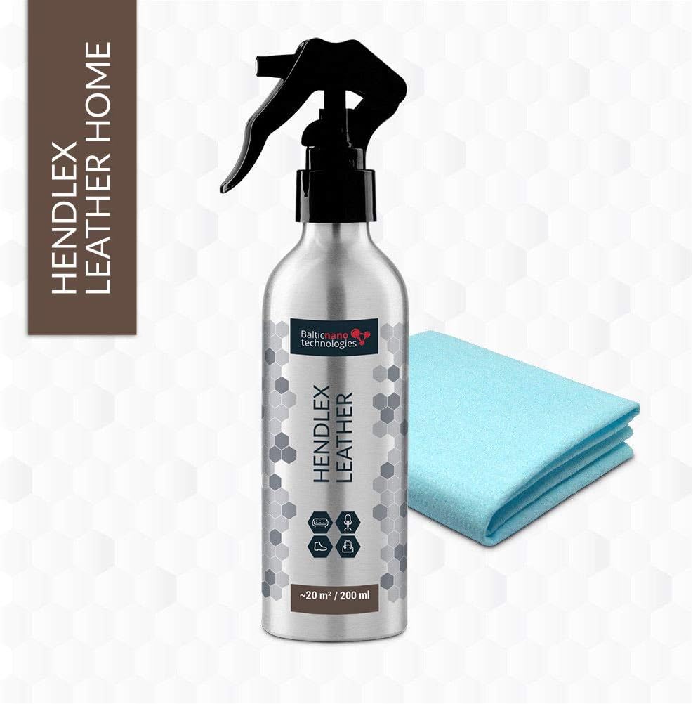 Hendlex Leather Nano Coating Waterproof Protector Restores Color Hydrophobic Spray (200ml)