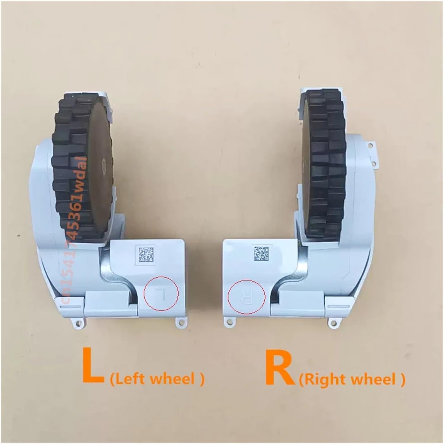 Compatible For Xiaomi, 1C 2C STYTJ01ZHM Left And Right Wheels Parts Universal Wheel Motor Robotic Vacuum Cleaner Accessories(R)