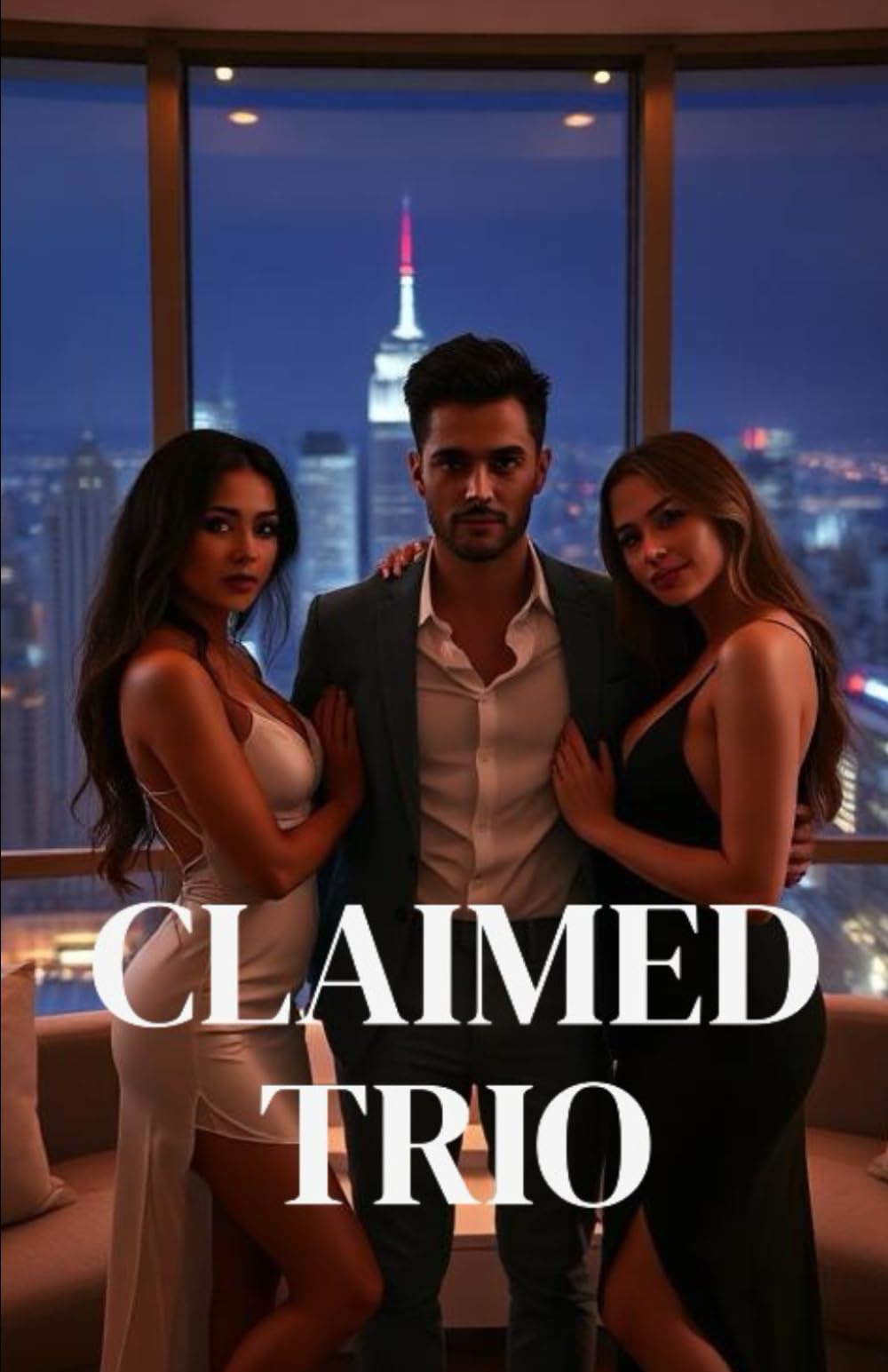 CLAIMED TRIO: A High-Heat MMF Billionaire Romance of Power, Possession, and Chosen Love (Triple Heat: MMM & MMF Poly Sports Romance Series)