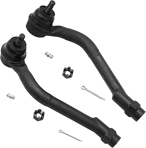 Miniatura 209 de Detroit Axle - Kit de brazos de control de extremo delantero RWD para Dodge Ram 03-06 2500 3500, 2 brazos de control superior con rótula 2 varillas