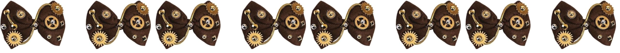Bristol Novelty 78016 Steampunk Bow Tie, One Size Halloween