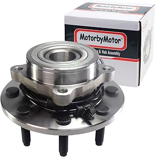 MotorbyMotor 515101 Front Wheel Bearing and Hub Assembly 4WD with ABS 8 Lugs fits for 2006-2008 Dodge Ram 1500 2500 3500 Wheel Hub Assembly 4x4