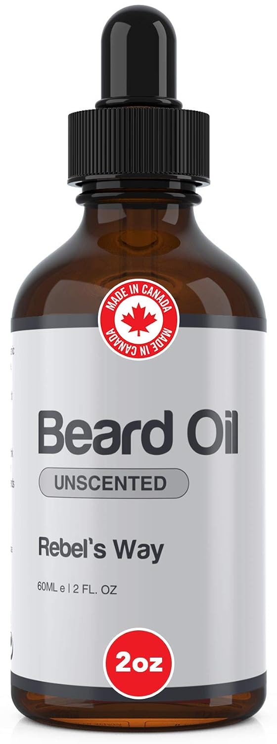 ecla SKIN CARE Beard Oil Unscented Fragrance Free (2oz - 60ml)