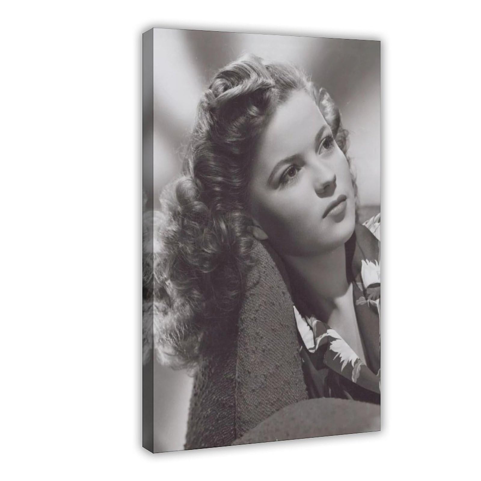 RTFDSUs Babystar Shirley Temple Poster Canvas Poster Bedroom Decor Sports Landscape Office Room Decor Gift Frame-style 24x36inch(60x90cm)