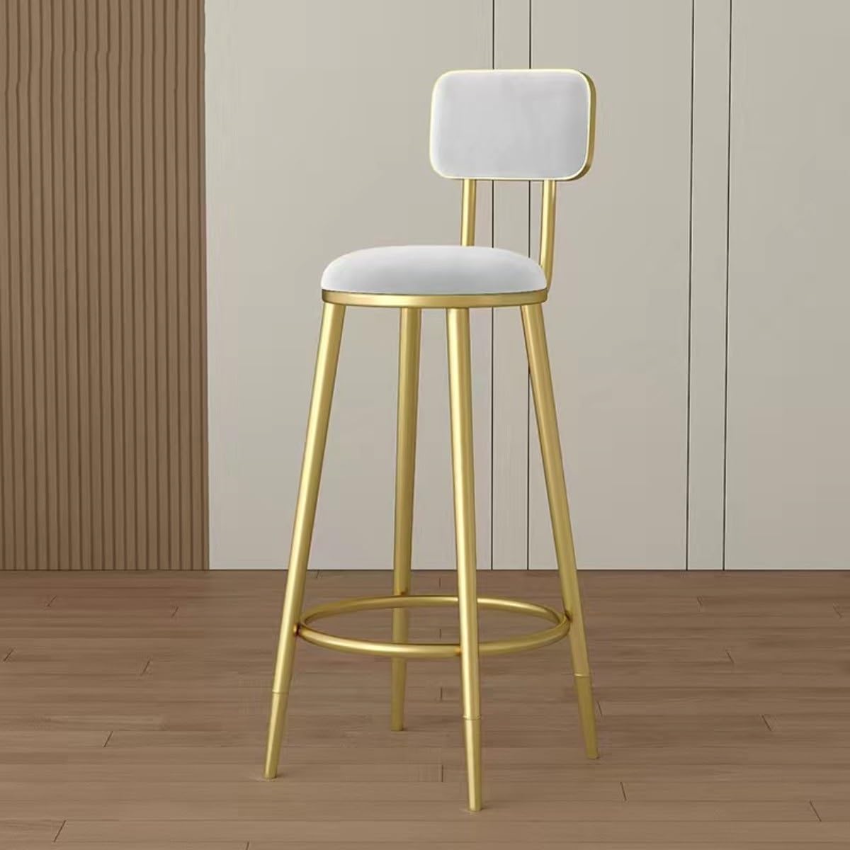 Tabourets de bar modernes orange pour îlot de cuisine et moments conviviaux au home pub