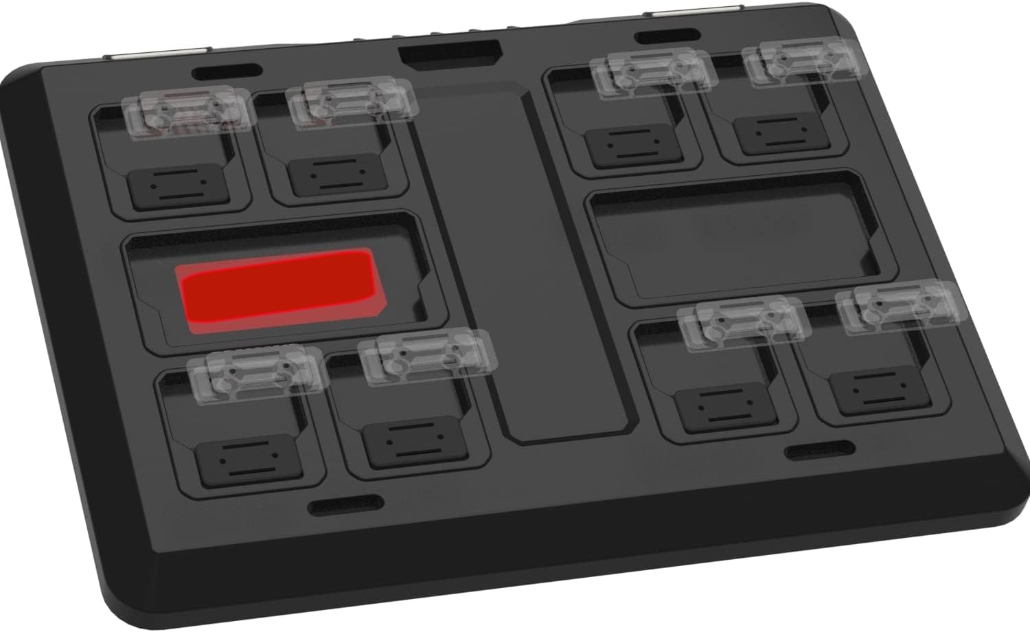 NyVoozy 30PCS Feet Mounting System for Milwaukee Packout (BLACK)