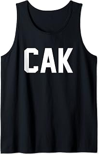 CAK International Airport Code Akron Ohio Travel Tank Top