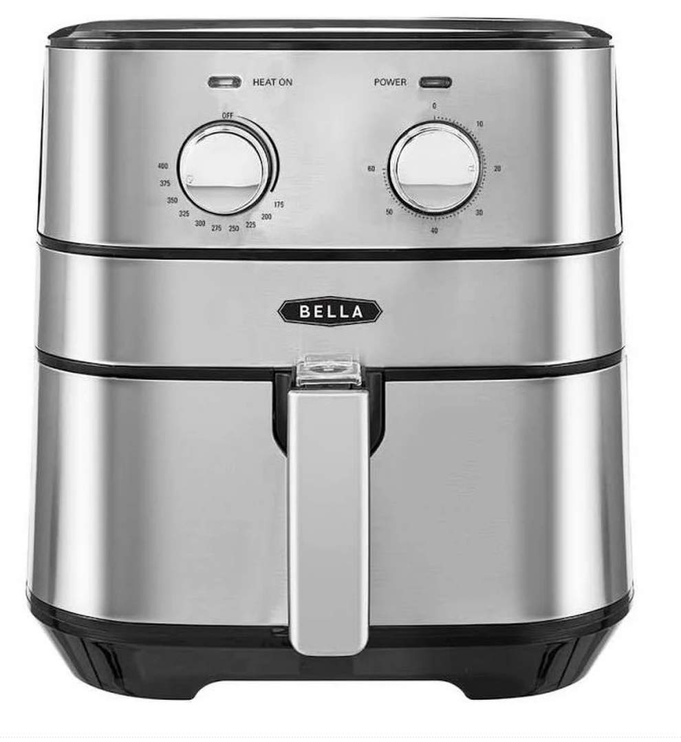 5 3 QT Stainless Steel Air Convection Fryer