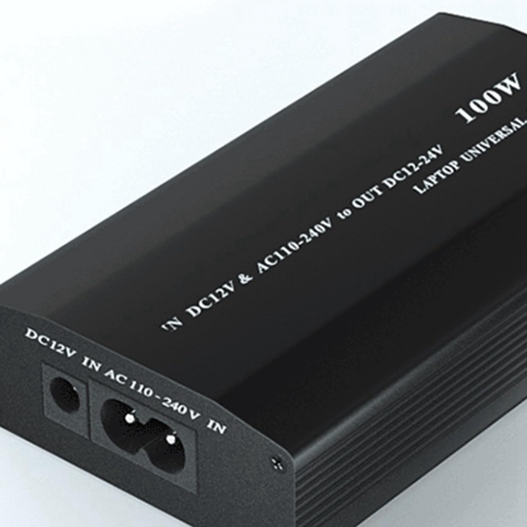 2X Universelles 12V-24V Netzteil Einstellbares Auto Ladegerät USB12V Netzteil 100W 5A Laptop mit 38 Teiligem Gleich Strom Anschluss