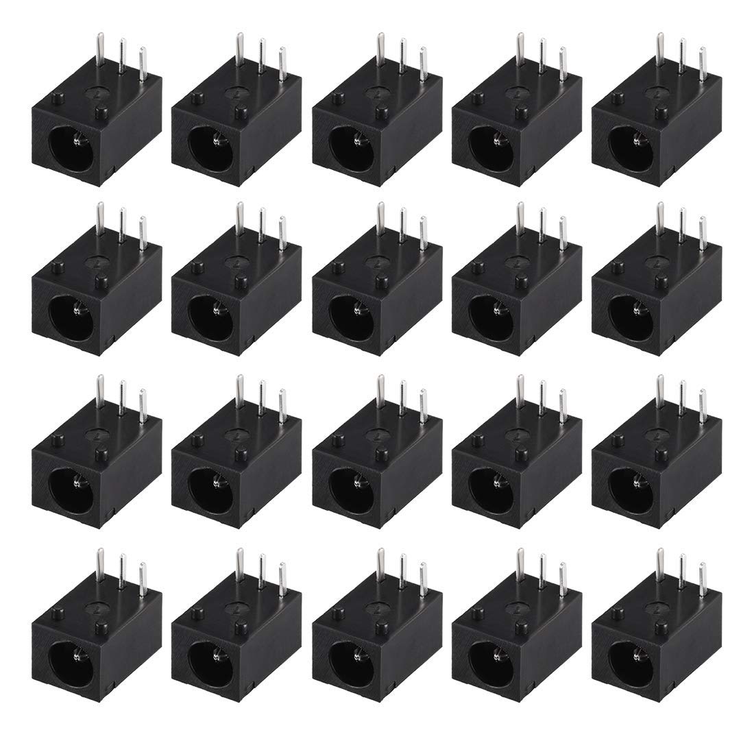 Alimentation DC003 3 broches Connecteur de la prise d'alimentation DC003A 3.5X1