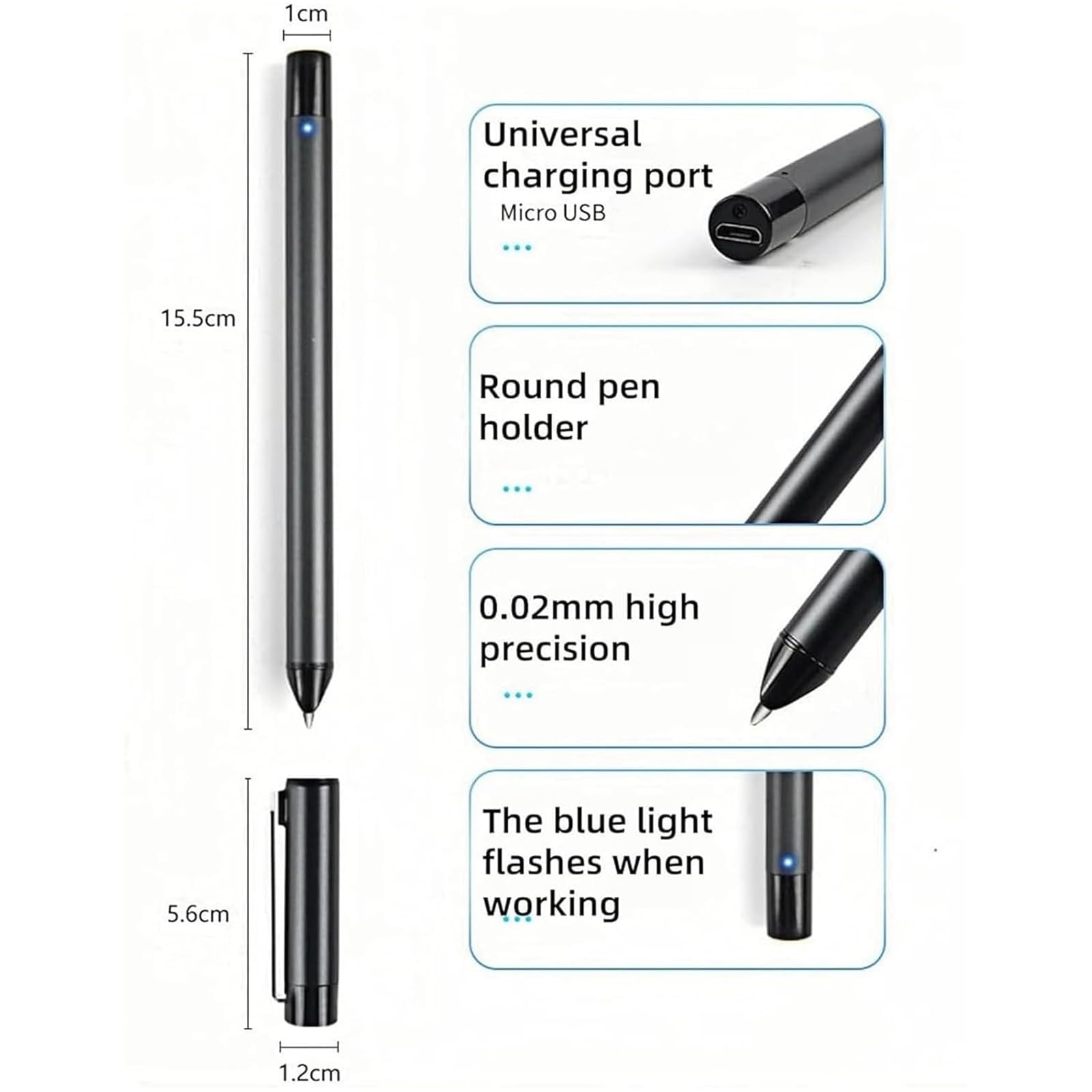 Xnote - Ai-Powered Smart Writing Set, Xnote Intelligente Notizbücher & Stifte mit Echtzeit-Synchronisation, Grafiktablett für Laptop, kabelloses Bluetooth Digitales Notizbuch für Notizen, Meetings