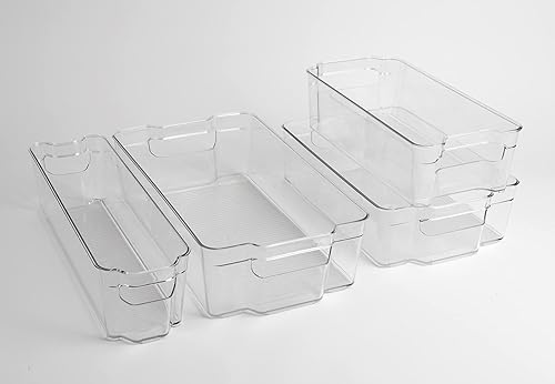 Miniatura 4 de Dial Industries Inc Gavetas organizador de cajones para nevera juego de 4 varios tamaños