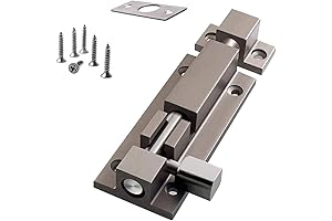 Slide Bolt Door Locks - Sturdy Construction for Enhanced Security