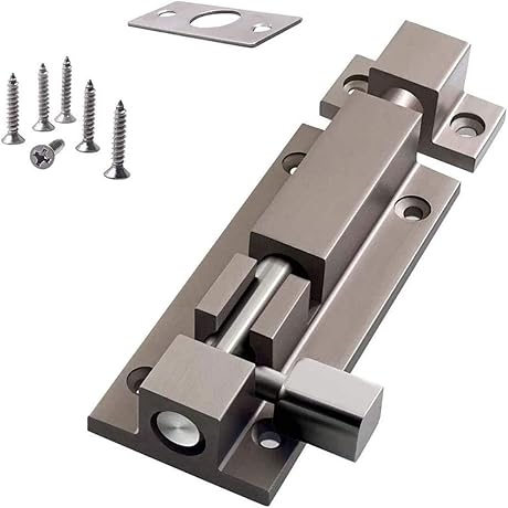 Slide Bolt Door Locks - Sturdy Construction for Enhanced Security