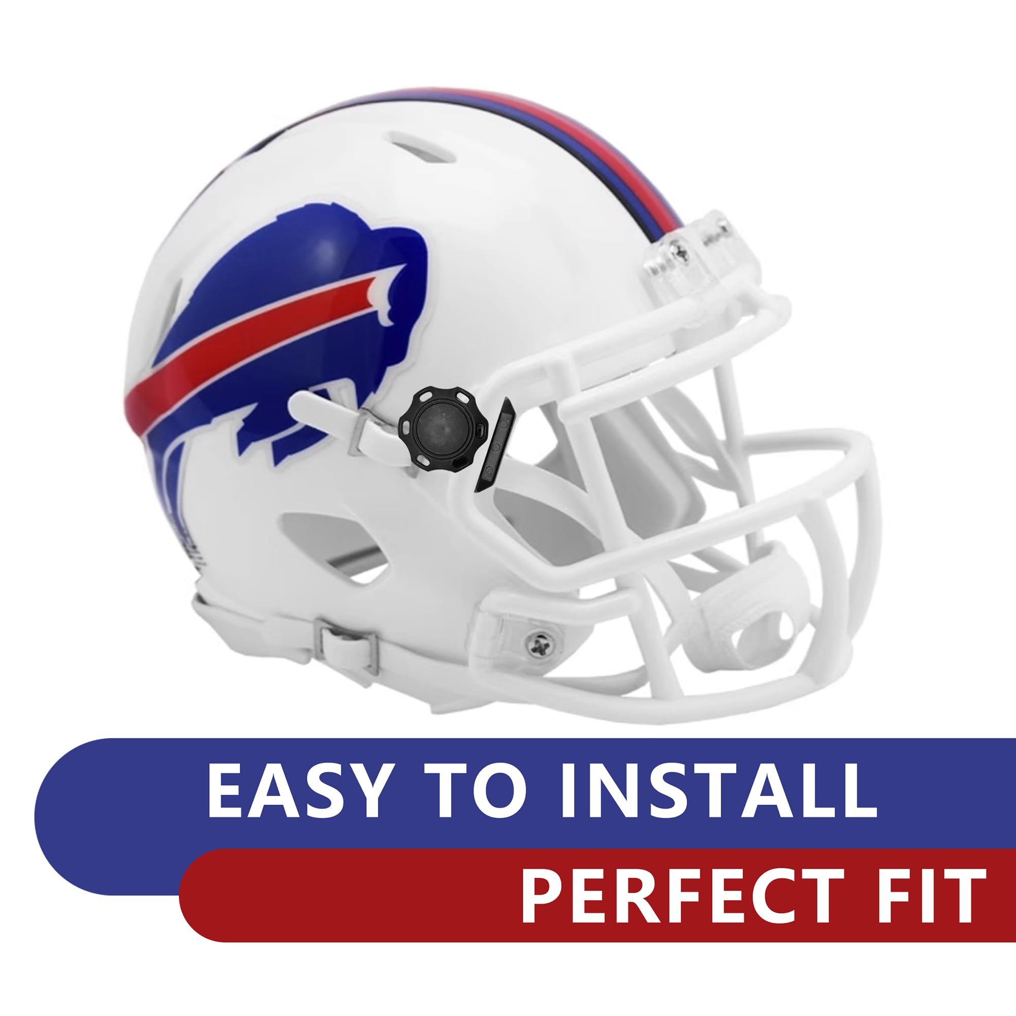 Football Helmet Clips, Football Visor Clips Helmet Screws Fasteners Football Helmet Accessories for Oakley Helmet Visor Quick Fix