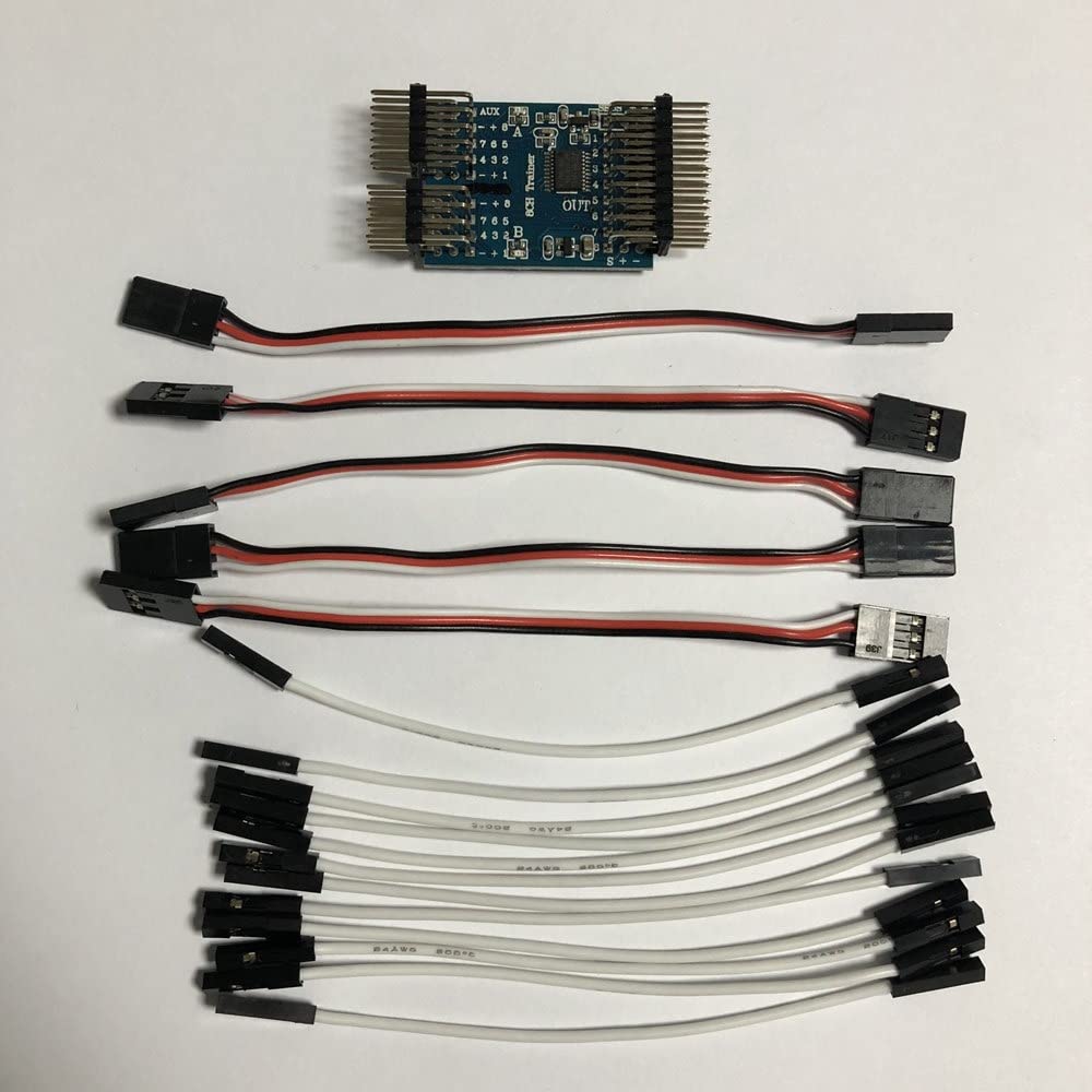 【Partes de juguete de control remoto】 Rc Tabla de entrenamiento del entrenador del entrenador de entrenamiento compatible con Futaba Microzone Flysky Frsky Wffly - Materiales ambientalmente amigables
