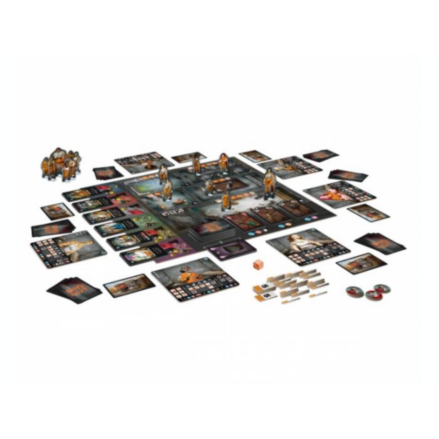 Borderline Editions - Dig Your Way Out - Jeu De Société - Stratégie - Qui Sortira De Prison Le Premier - À Jouer Entre Amis ou en Famille - A Partir De 16 Ans - De 2 à 6 Joueurs