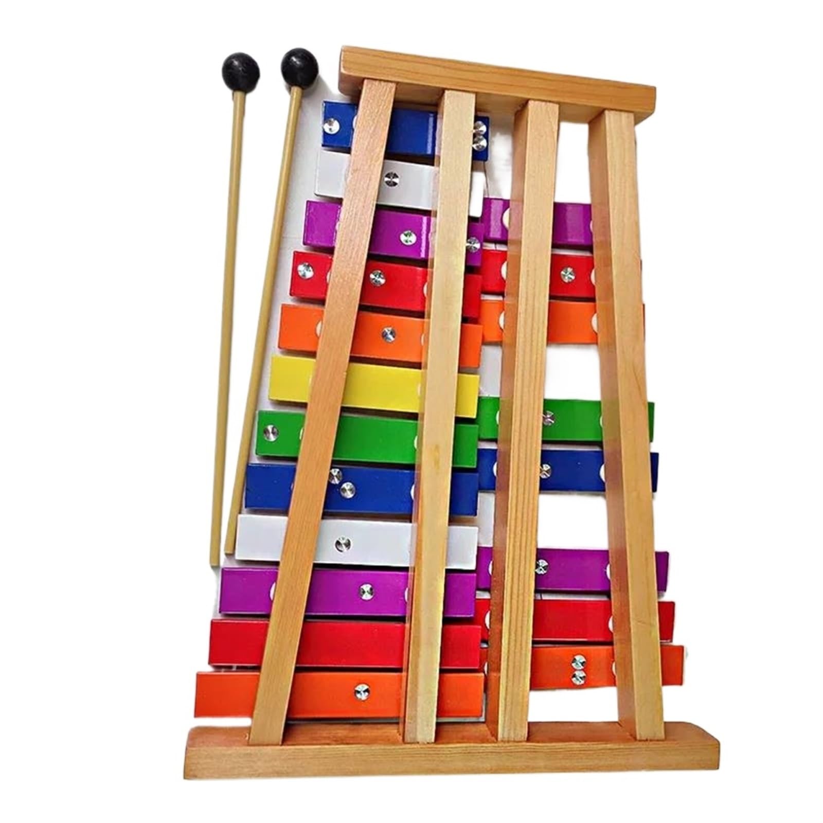 Xylophone Base En Bois De Xylophone Et Pièces En Aluminium Instrument Débutant 20 Tons