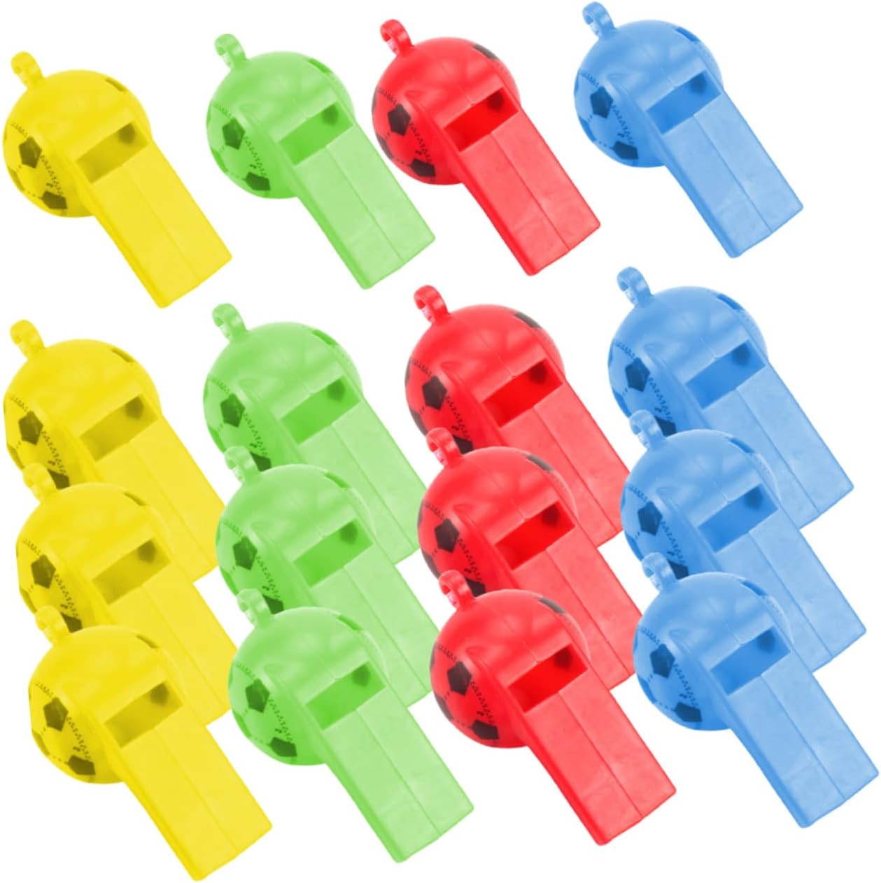 HANABASS 200pcs Professional Referee Whistle Sports Meeting Whistle for Portable Boys and Girls Toy Random Color