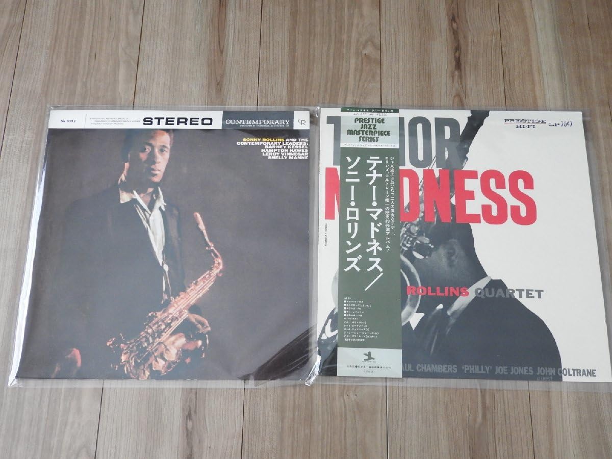 ジャズレコード　ソニー・ロリンズ　2LPセット Amazon.co.jp: /LP 全て ソニー ロリンズ(Sonny Rollins) ジャズ