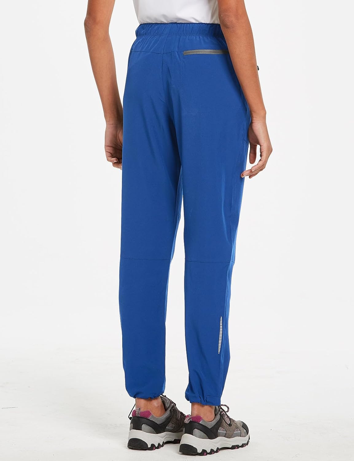 baleaf Women's Hiking Pants Quick Dry Lightweight Water Resistant Elastic Waist Cargo Pants for All Seasons - Image 8