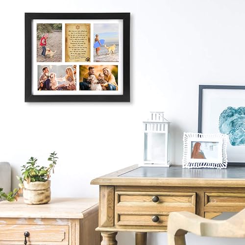 Vista 11 de KCRasan Marco de fotos conmemorativo para regalo de pérdida de mascotas, marco de recuerdo para perro o gato con recuerdo de homenaje