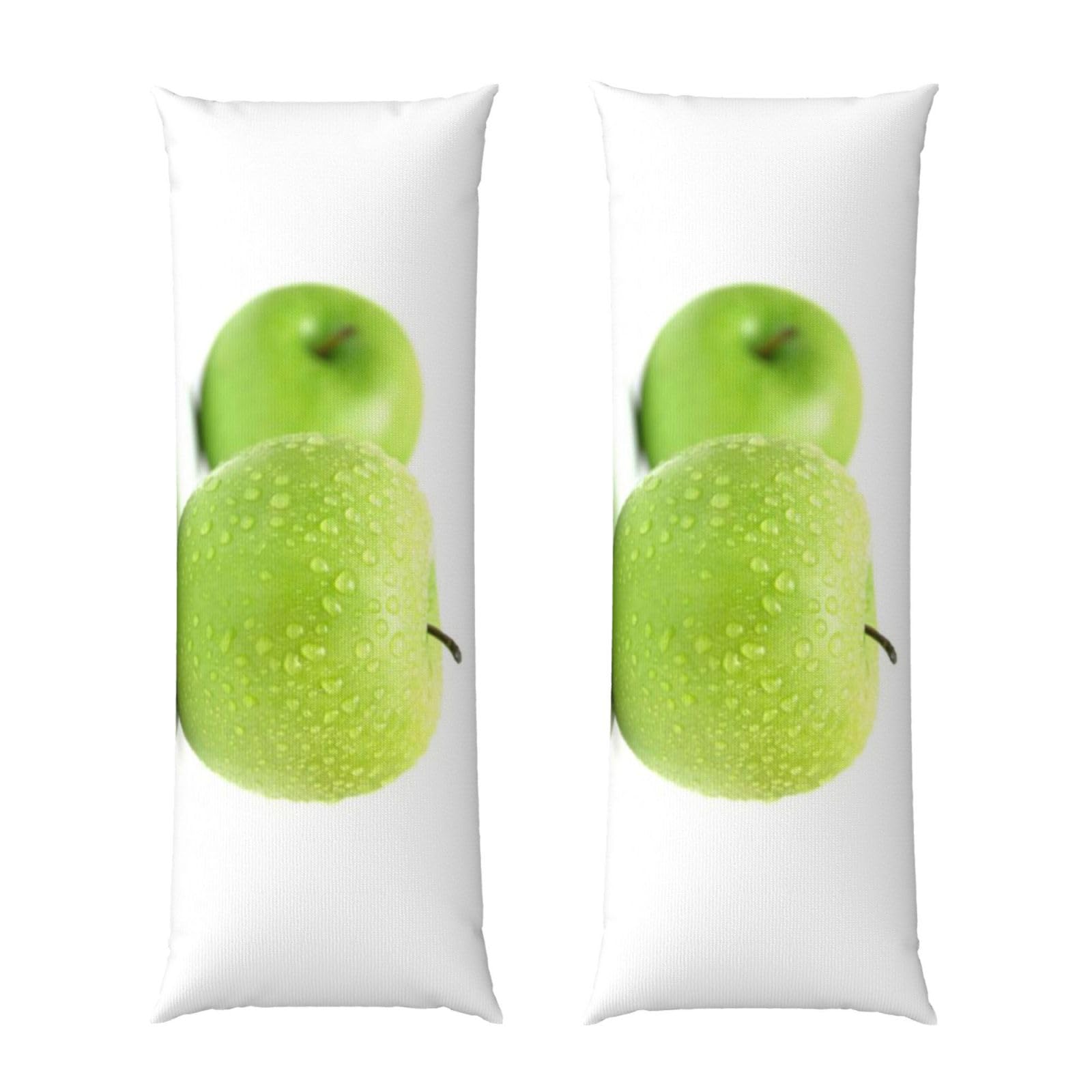 Taie d'oreiller rectangulaire fruits cyan contre les nuits agitées