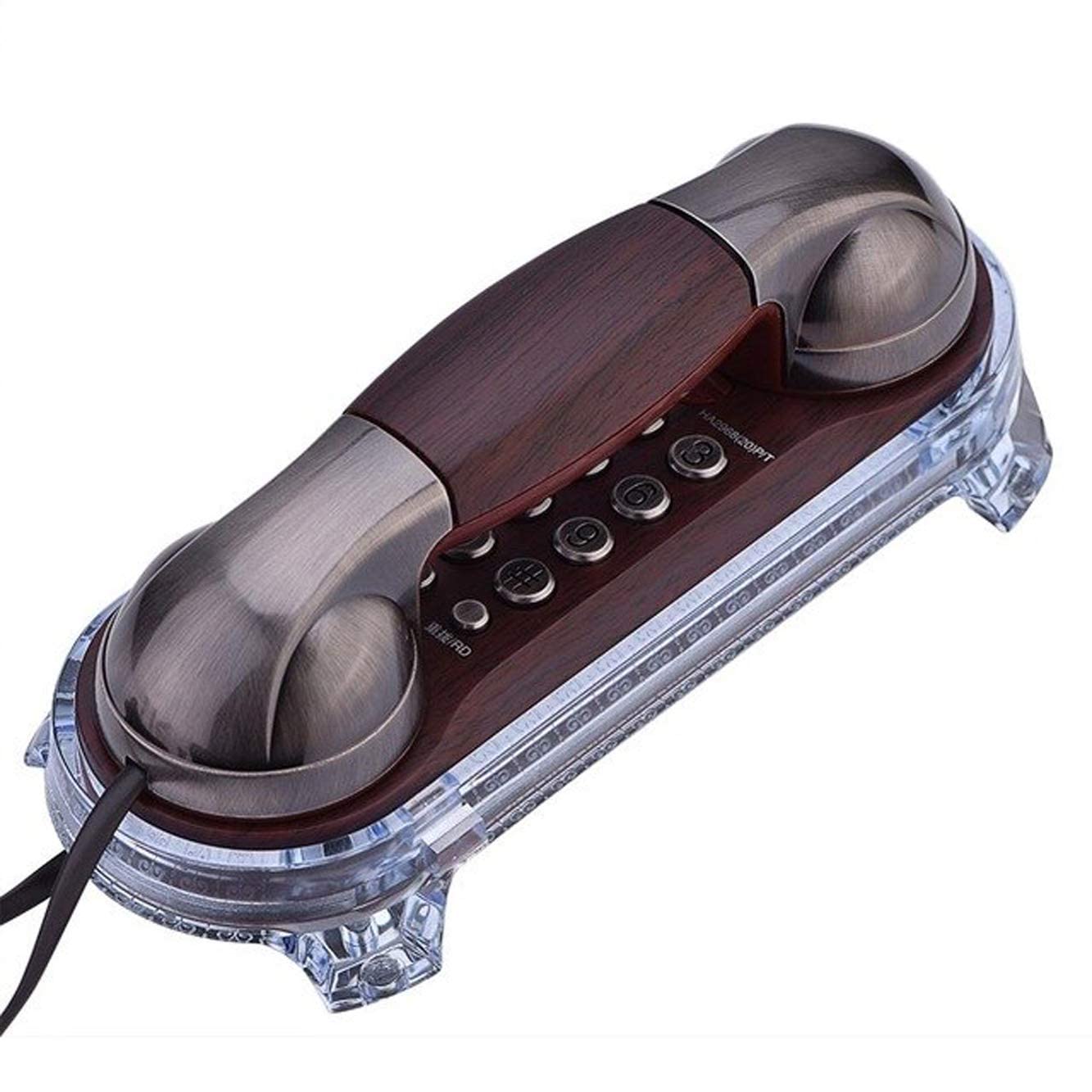 Dravizon Landline Telephone for Office, Home & School | Corded Phone LAN Wire Support System Basic Calling Phone with Light Indicator (B0CTHP73D3) Amazon Price History, Amazon Price Tracker