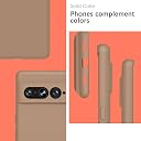 YATWIN Silicone Back Case for Google Pixel 7 Pro, Soft-Touch Phone Back Cover for Google Pixel 7 Pro-Milk Tee, Brown gallery image