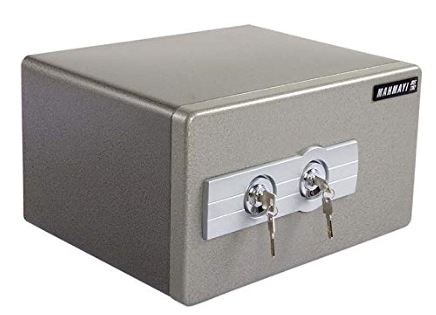 Mahmayi Secureplus Ds23 Fire Safe - Highly Secure and Functional Safe Organiser with Hammertone Paint Finish - Fire Endurance and Two Lock Keys Feature