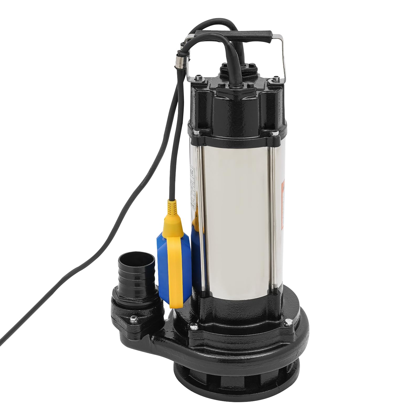Bomba de Agua, Bomba Sumergible Para Aguas Residuales, 1500 W, 36000 L/H, Bomba De Drenaje con Interruptor de Flotador de Acero Inoxidable, Bombas Sumergibles con Interruptor de Flotador