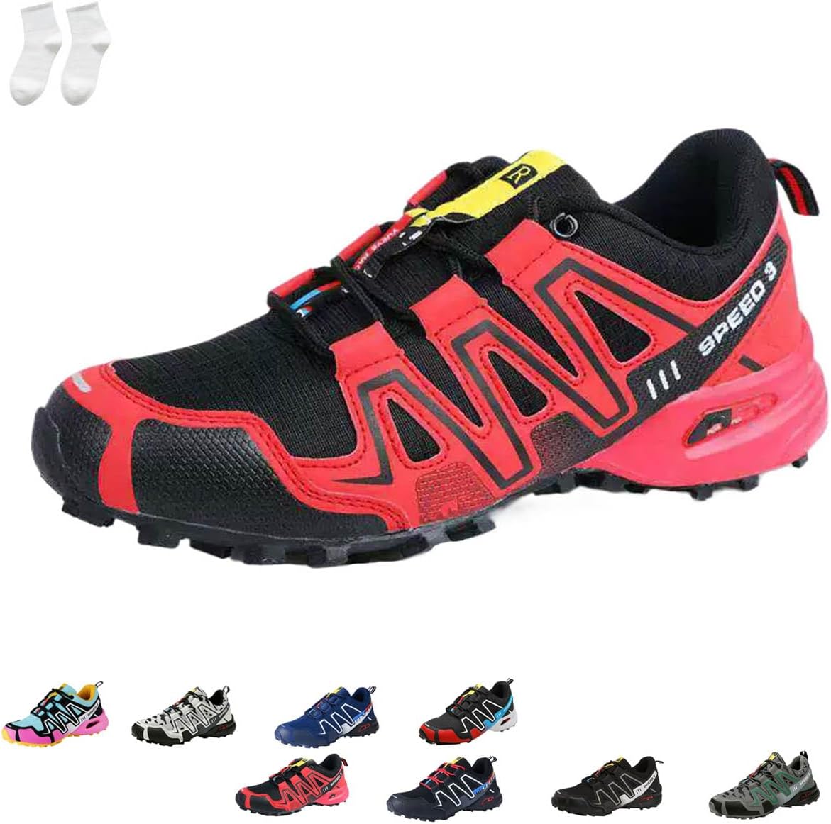 LELEBEAR Ortho Balance Shoes Men Women, Hiking Orthopedic Shoes, Non-Slip Neuropathy Wide Toe Box Sneakers