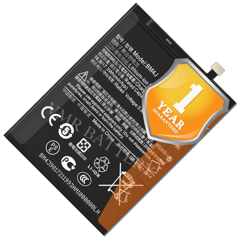 Image of Original BM4J Battery Compatible for Xiaomi Redmi Note 8 Pro (M1906G7G, M1906G7I, 2015105) - (4500mAh) - 1 Year Warranty K7