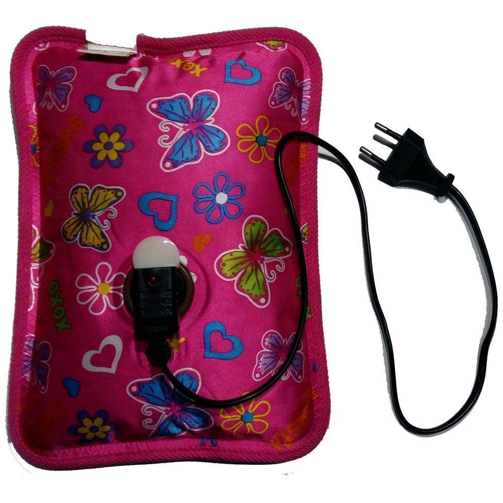 MM RETAILS Electrothermal Electric Gel Hot Water Bag for Joint, Muscle Pains (Color And Print May Very)