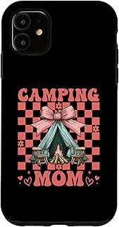 Camping Mom Camping Mama Camper Camp Mother's Day Coquette Case for iPhone 11
