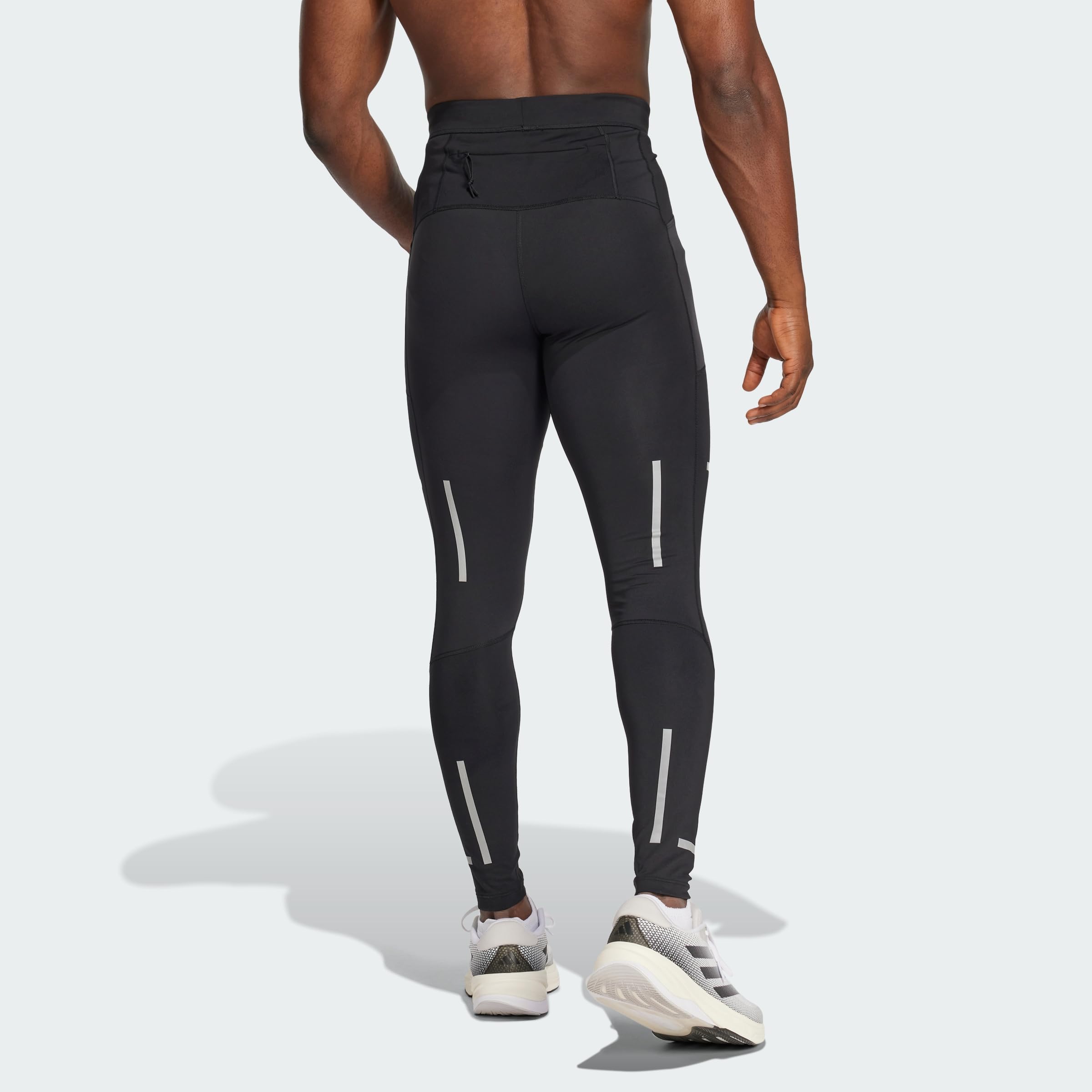 adidas Herren Ultimate High Visibility Tight Laufbekleidung Lauftight Black - Schwarz S