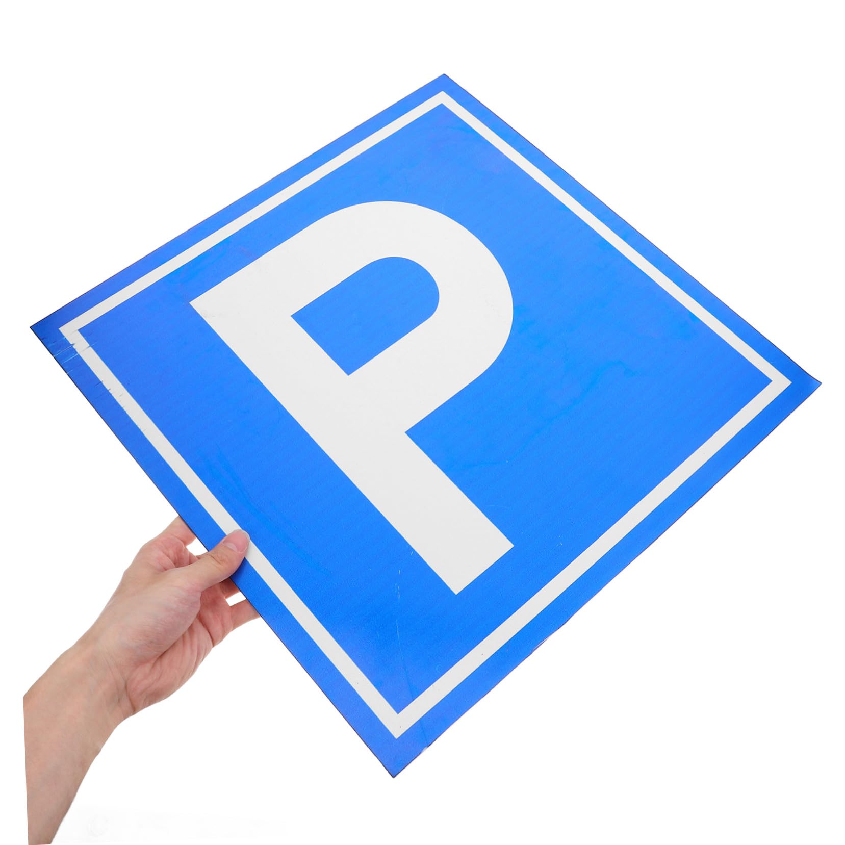 OUNONA Segnale Di Sicurezza Per Parcheggio Cartello p Per Facile Installazione Alta Visibilità Adatto Per Esterni e Interni