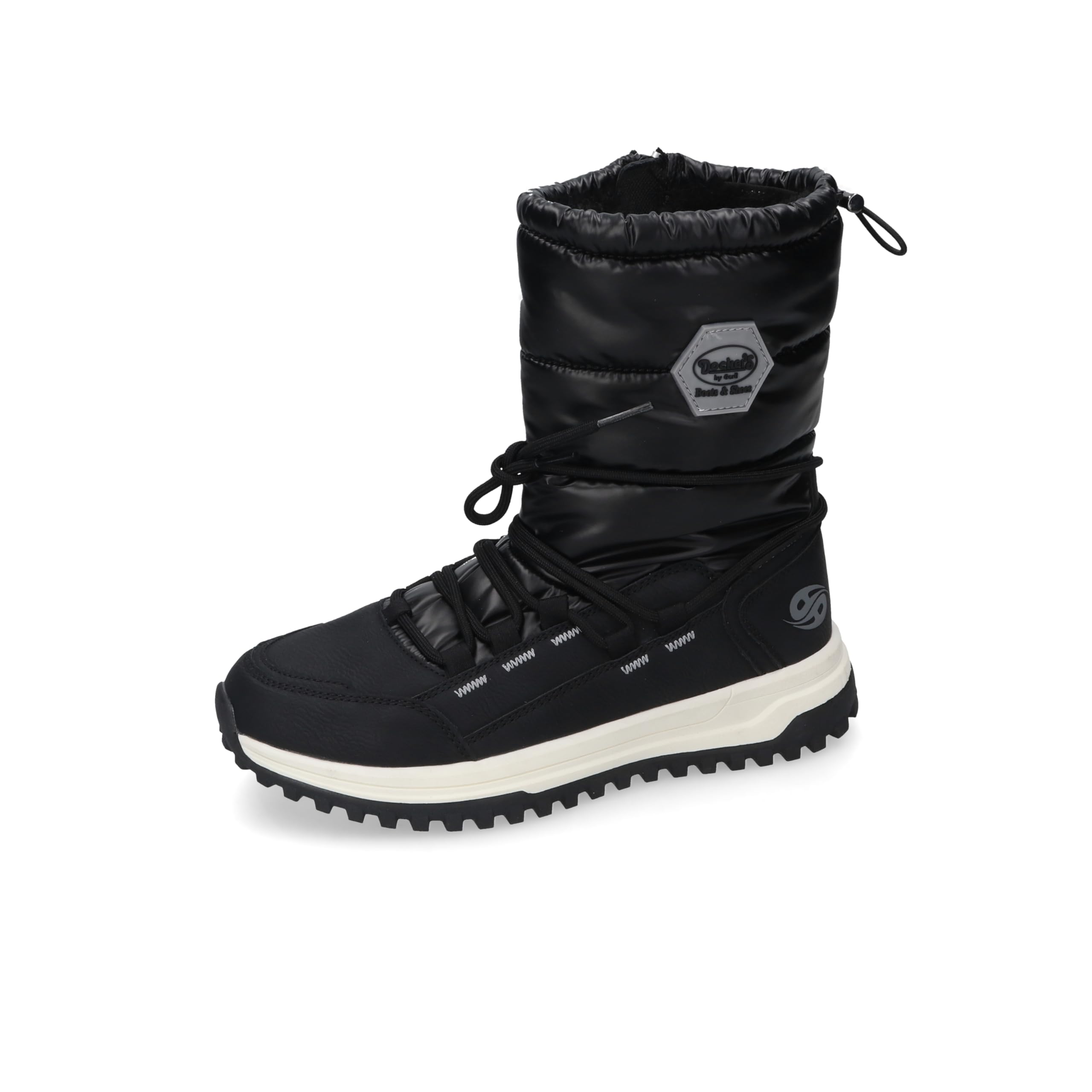 Dockers by Gerli Botas de combate para mujer, impermeables, forradas cálidas