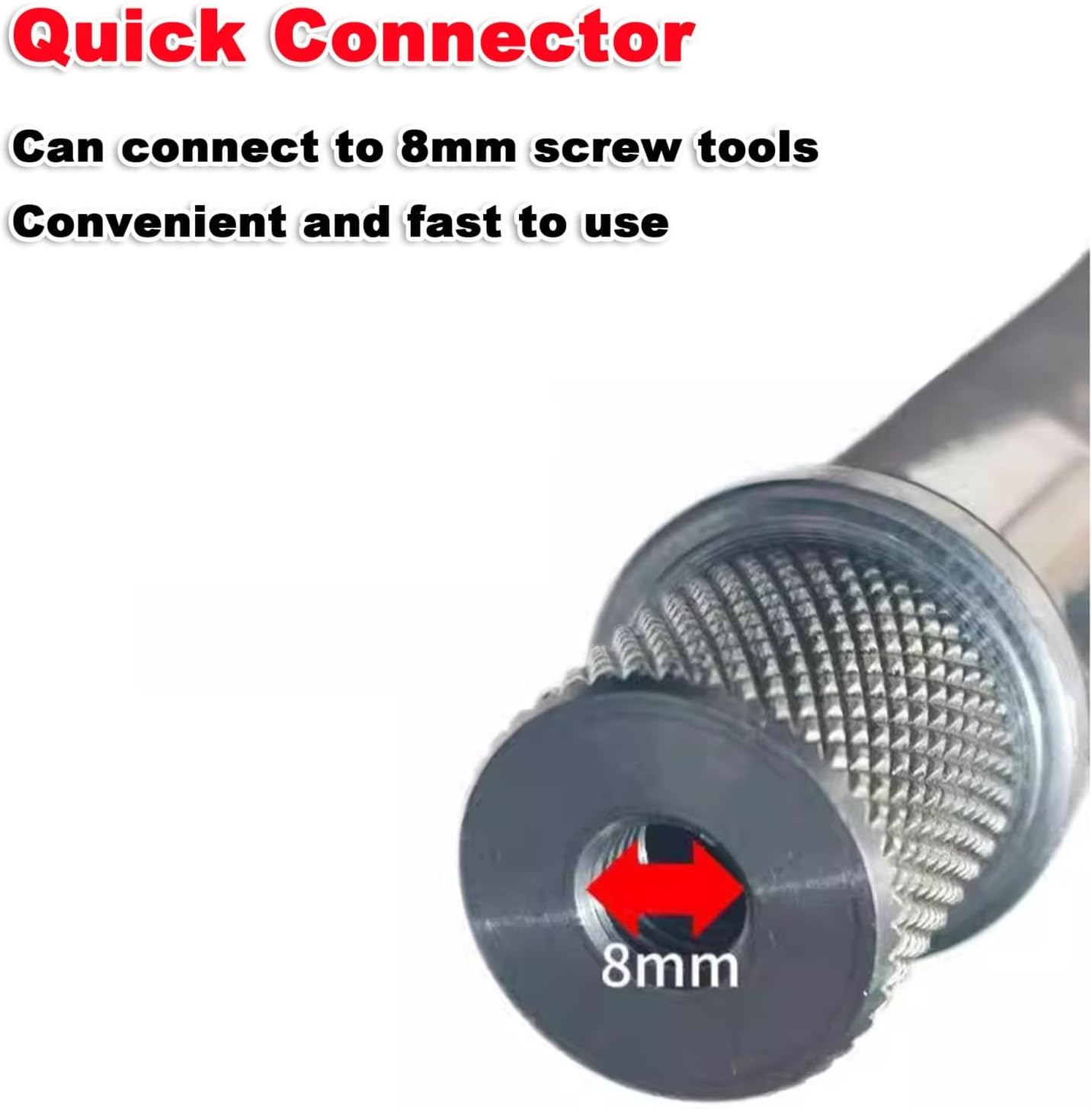 Paint Roller Extension Pole Lightweight Tree Pruner Tainless Steel Pole Flexible Assembly(2 section,58cm/22.8in)