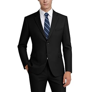 Hipfun Conjunto de Terno Masculino de 2 Peças