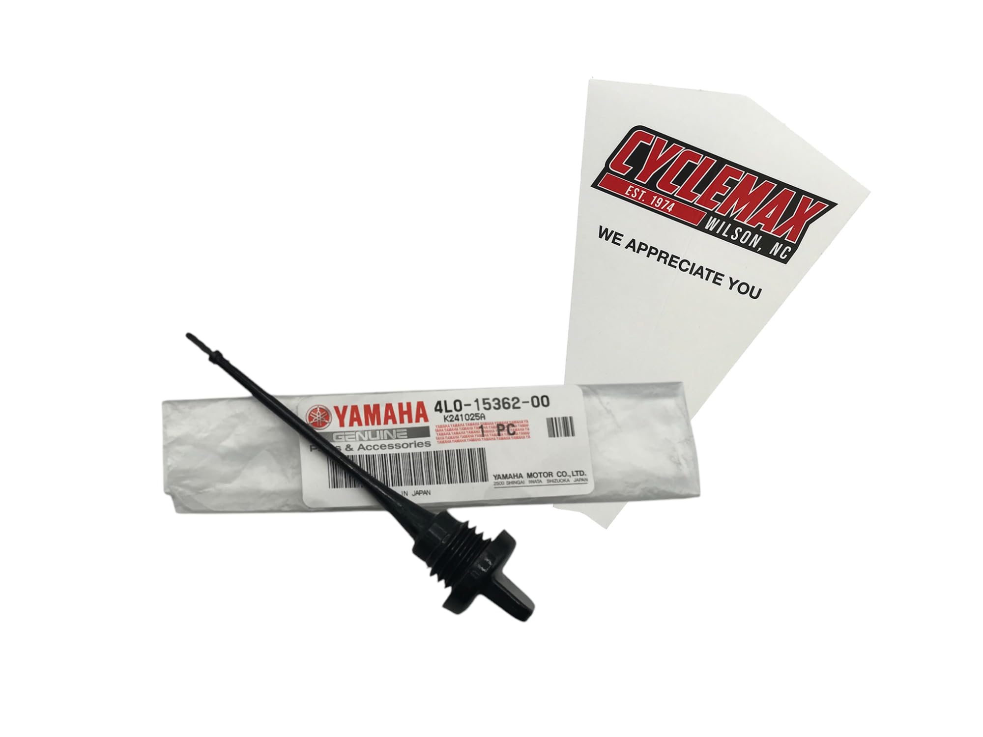 One Pack compatible with Yamaha BANSHEE YFZ350 OIL DIPSTICK DIP STICK 4L0-15362-00 Contains One BANSHEE YFZ350 OIL DIPSTICK DIP STICK and a Funnel