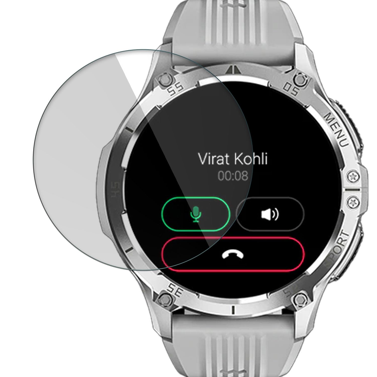 FCS smart watch screen guard for NoiseFit Force Plus | Pack of 3 | Edge to Edge Coverage | Ultrathin 0.33mm 9H anti shock flexible screen protector (B0C5XK7NQX) Amazon Price History, Amazon Price Tracker