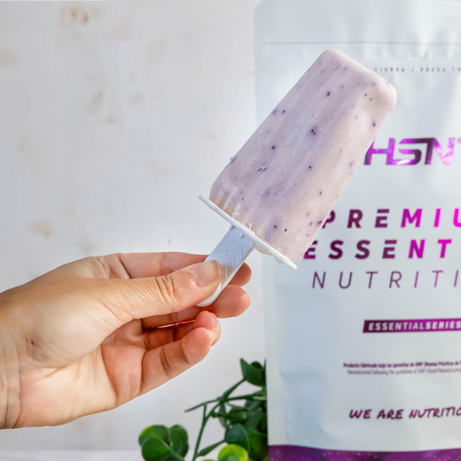 HSN Smoothie Proteico con Colágeno Hidrolizado | Frutos Rojos 500g = 25 Batidos por Envase | Batido de Proteínas y Zumo de Frutas en polvo | Sin Azúcares Añadidos | No-GMO, Sin Gluten ni Soja