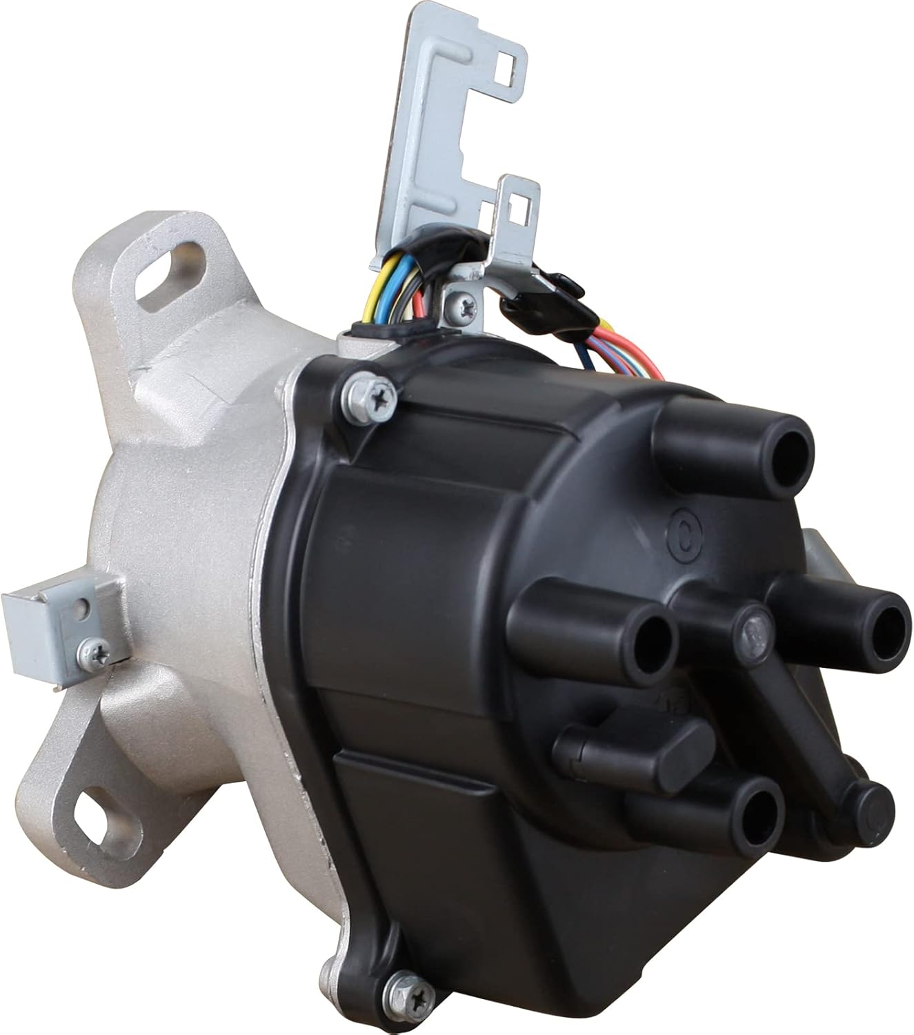 AIP Electronics Heavy Duty Stock Series Complete Electronic Ignition Distributor Compatible with 1990-1995 Honda Accord 2.2L with Tec Distributor OBD1 OEM Fit DTD31-SS