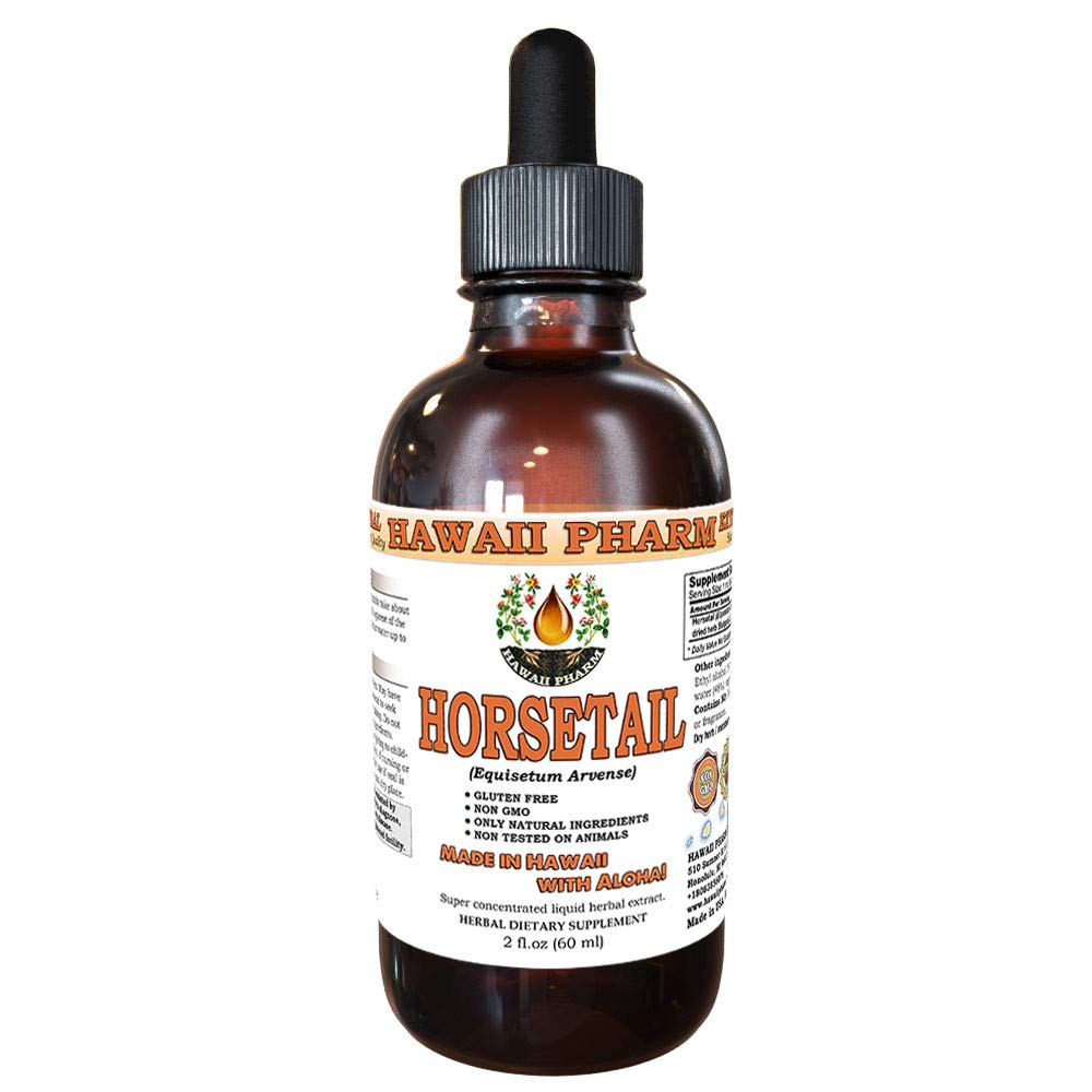 Hawaii Pharm Horsetail (Equisetum arvense) Liquid Extract 2 Oz