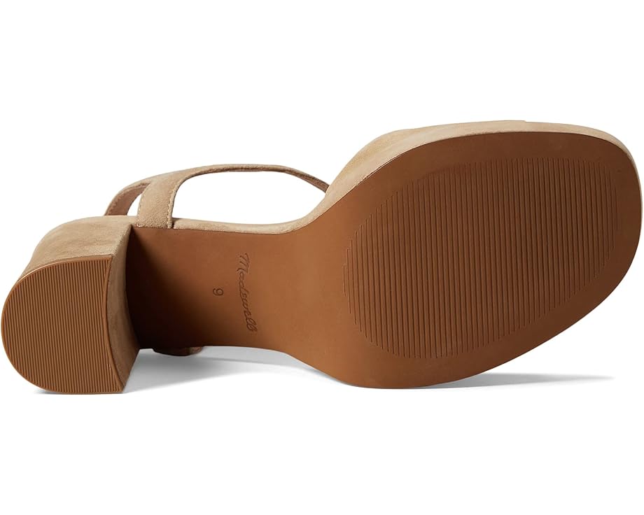 Madewell Daphne Platform Heel - Suede - Bottom View