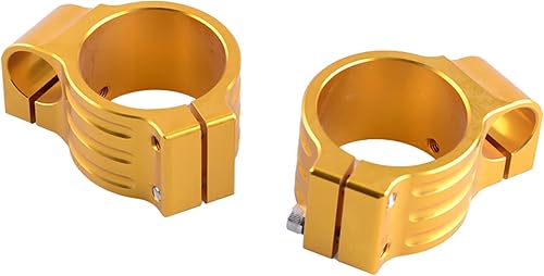 Miniatura 4 de Manillar universal de motocicleta de 1.969 in con barras de 7/8 pulgadas, clip de montaje de aluminio, apto para Cafe Racer ángulo de inclinación de