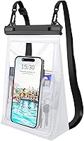 Vista 14 de Funda impermeable grande para teléfono móvil, funda impermeable universal para iPhone 15 Pro Max 14 Plus 13 12 11 Samsung hasta 7.2 pulgadas, IPX8